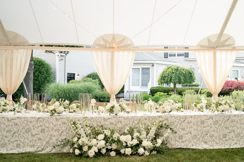 private estate tented wedding