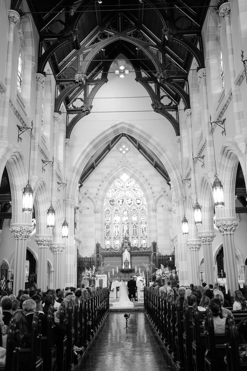 wedding at st Mary's Roman Catholic Church Newport ri