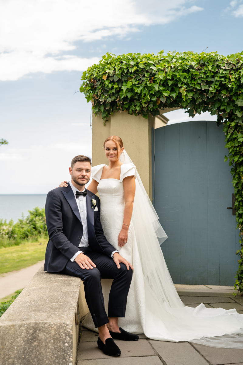 Italian bride and groom portraits