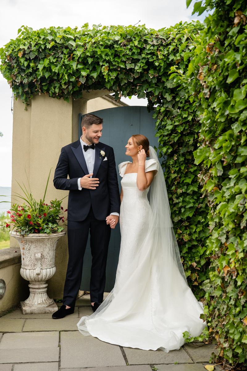 Italian bride and groom portraits