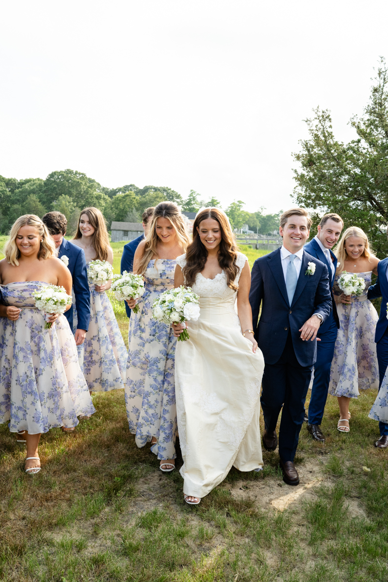 cape cod bridal party