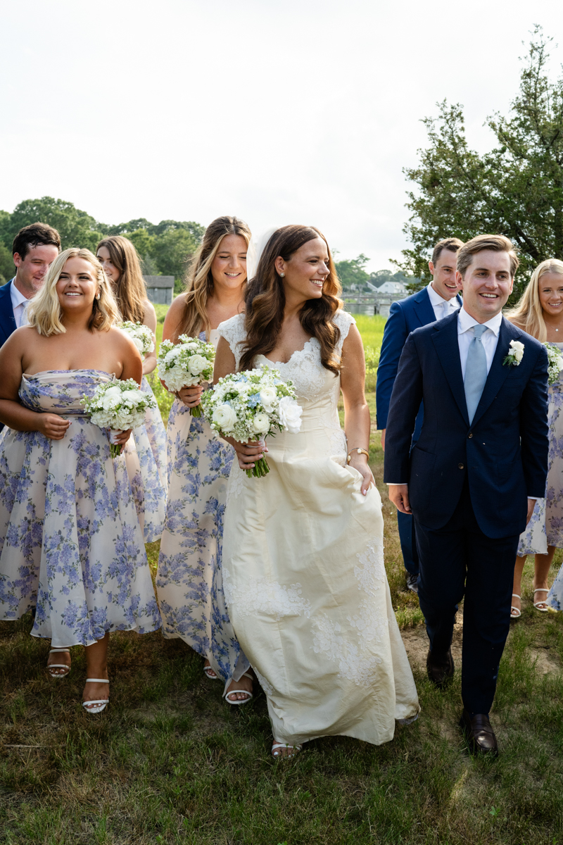 cape cod bridal party