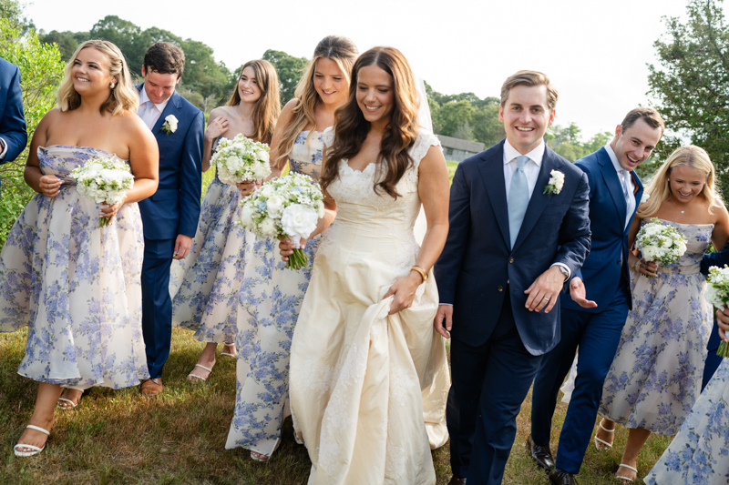 cape cod bridal party