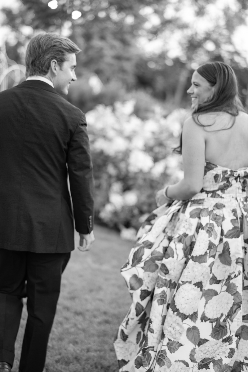 Oscar de la Renta hydrangea wedding dress