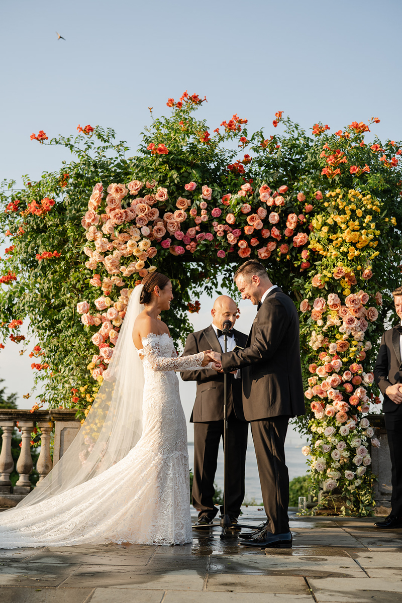 castle hill inn wedding ceremony