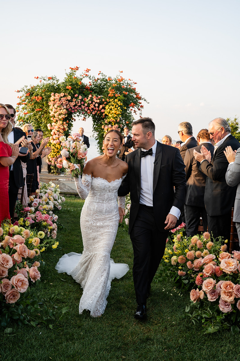 castle hill inn wedding ceremony