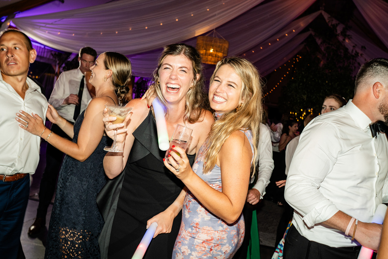 dancing at reception