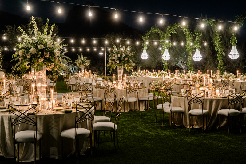 vintage inspired wedding reception