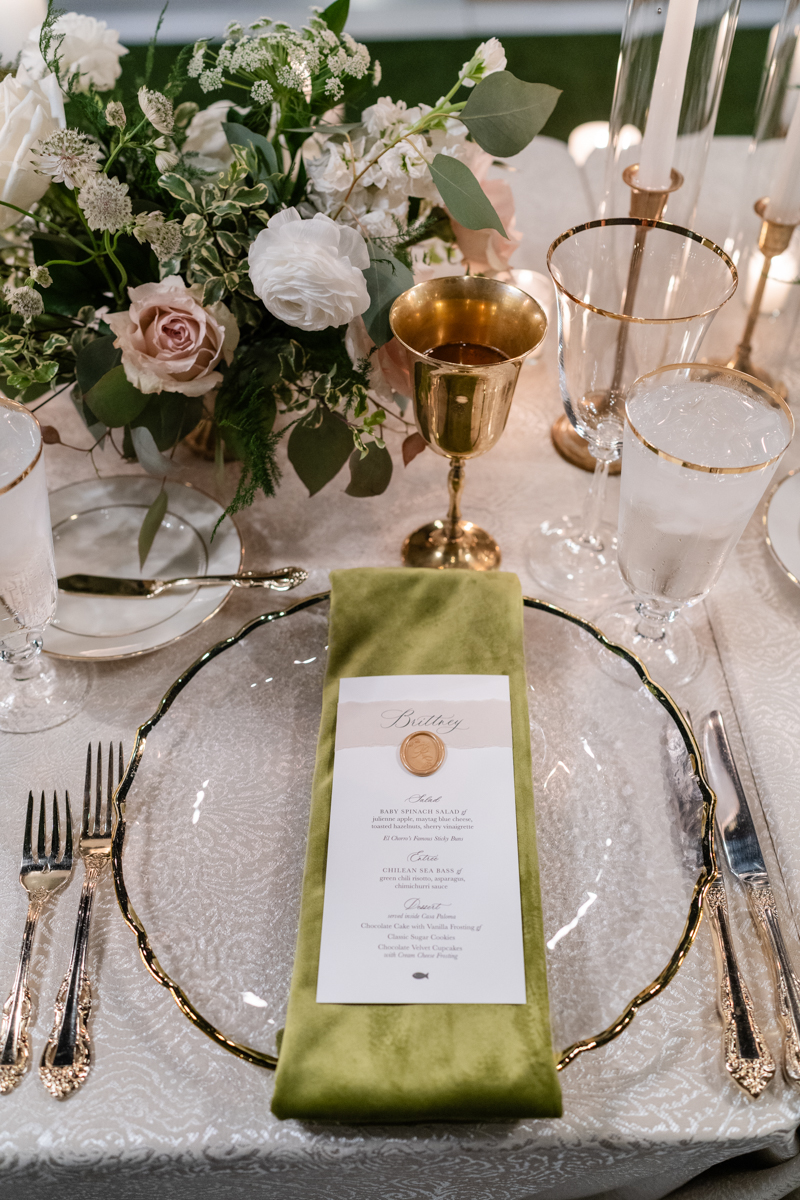 vintage inspired wedding reception