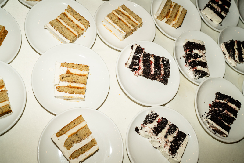 cake at reception