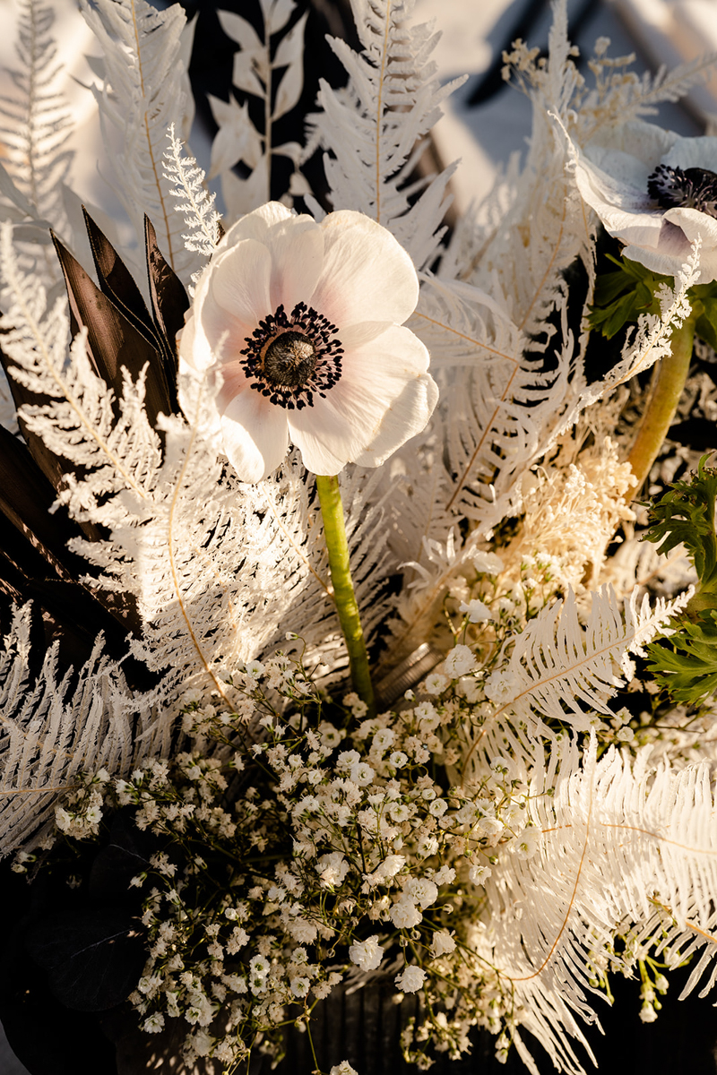 desert wedding floral