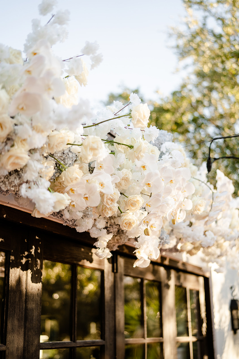 desert wedding floral