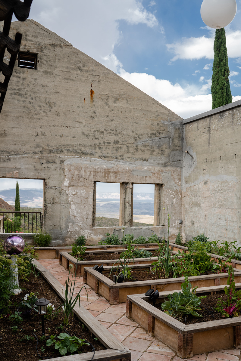 rooftop at the little daisy Jerome Arizona