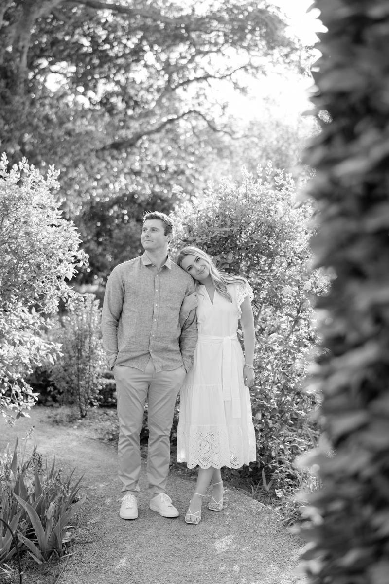 engagement photos at filoli gardens in san Francisco 