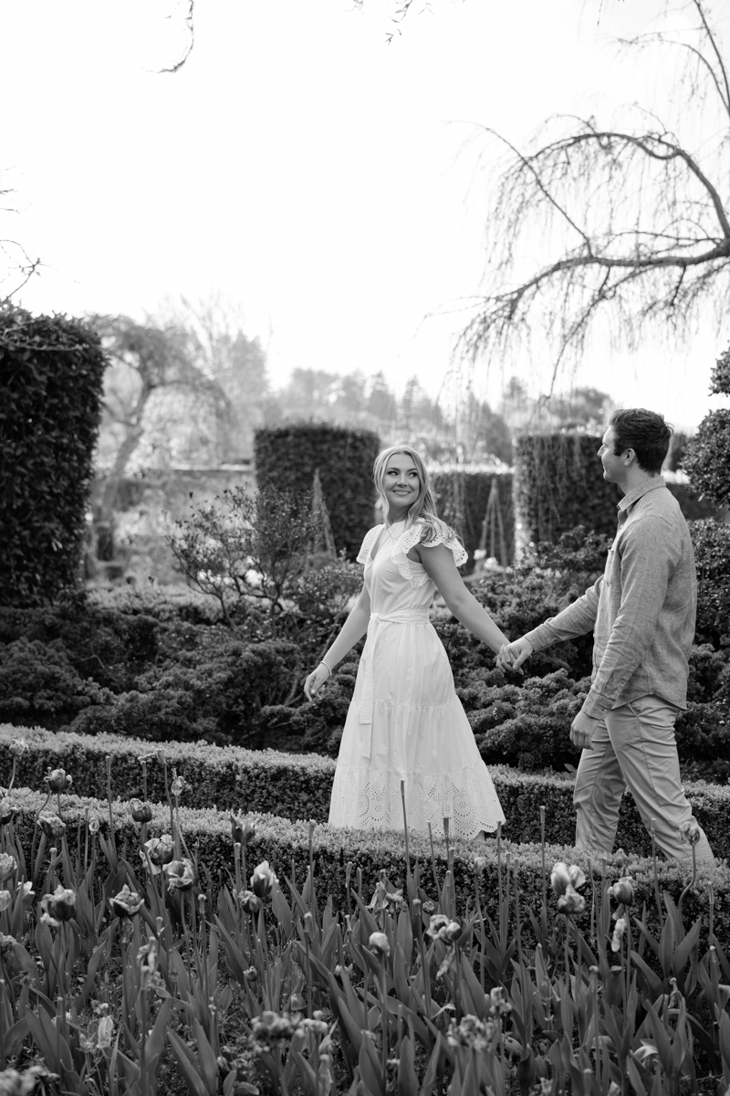 spring California engagement photos