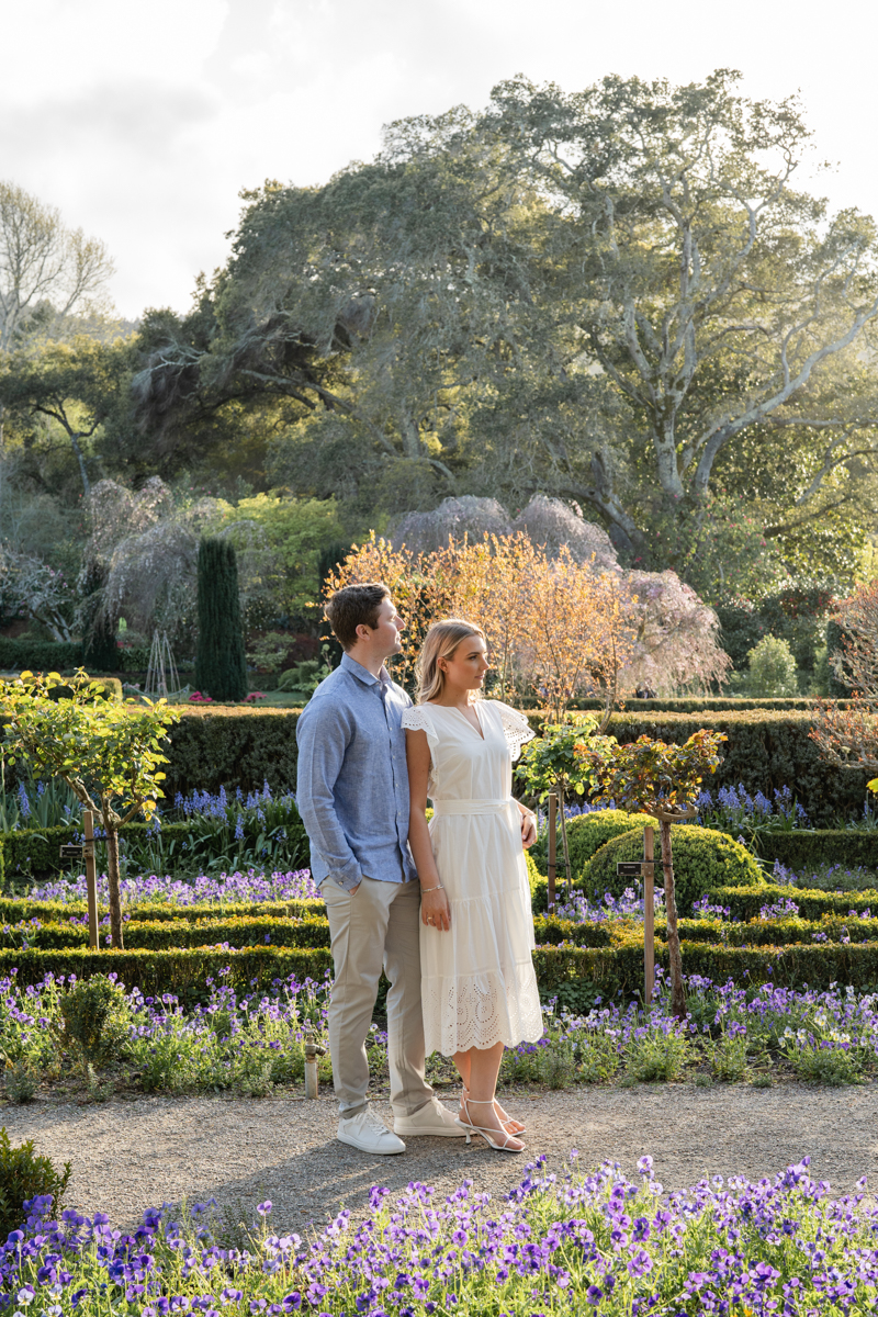 spring California engagement photos