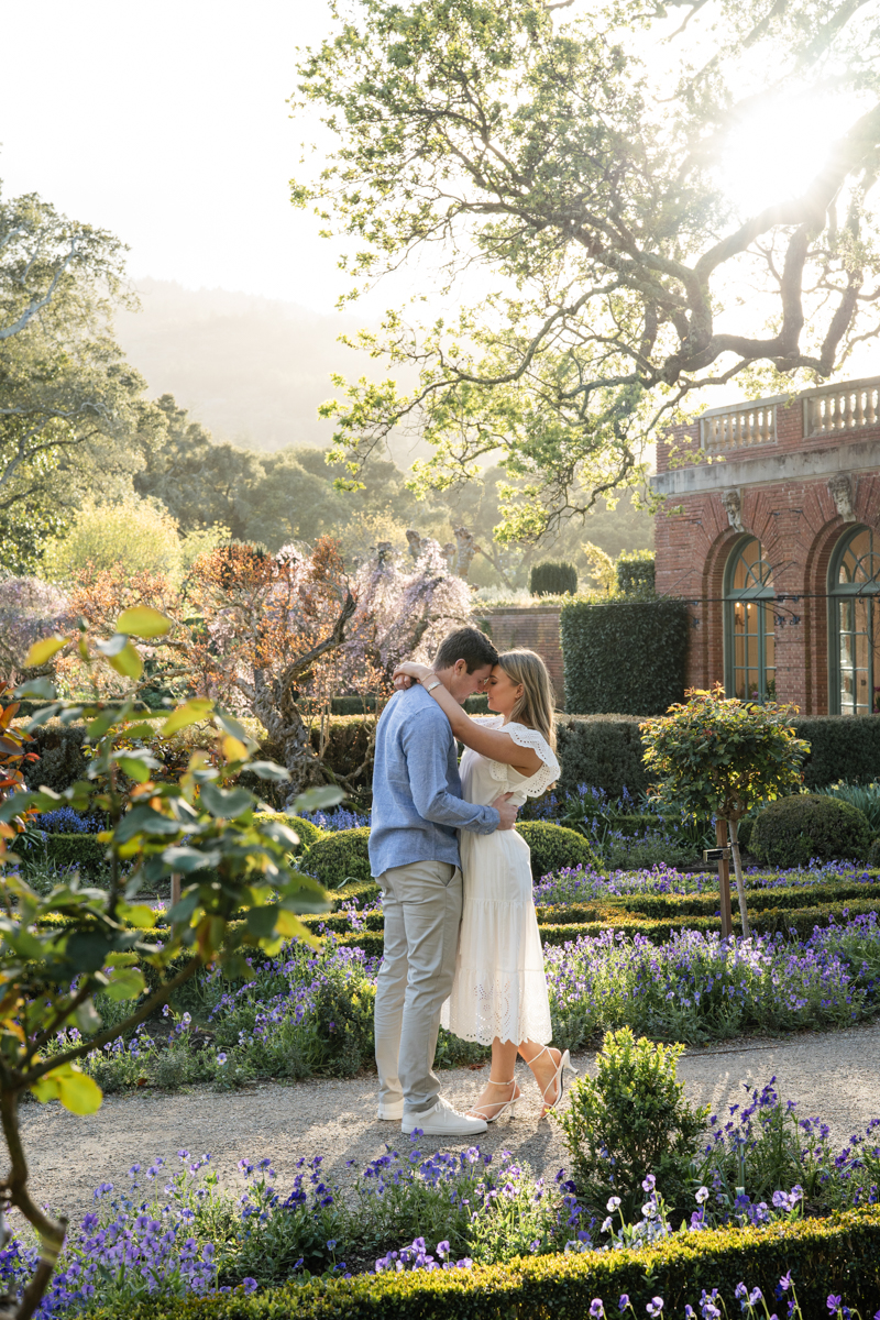 spring California engagement photos