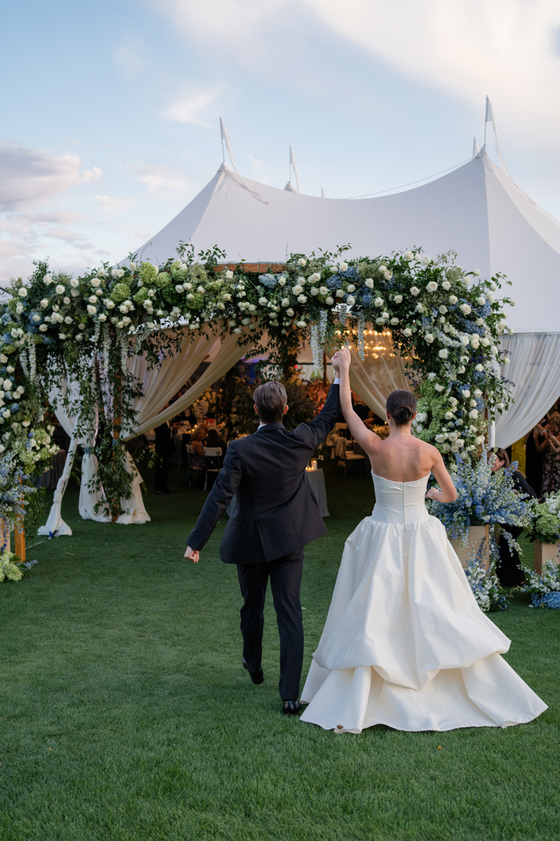 tented reception at The Phoenician