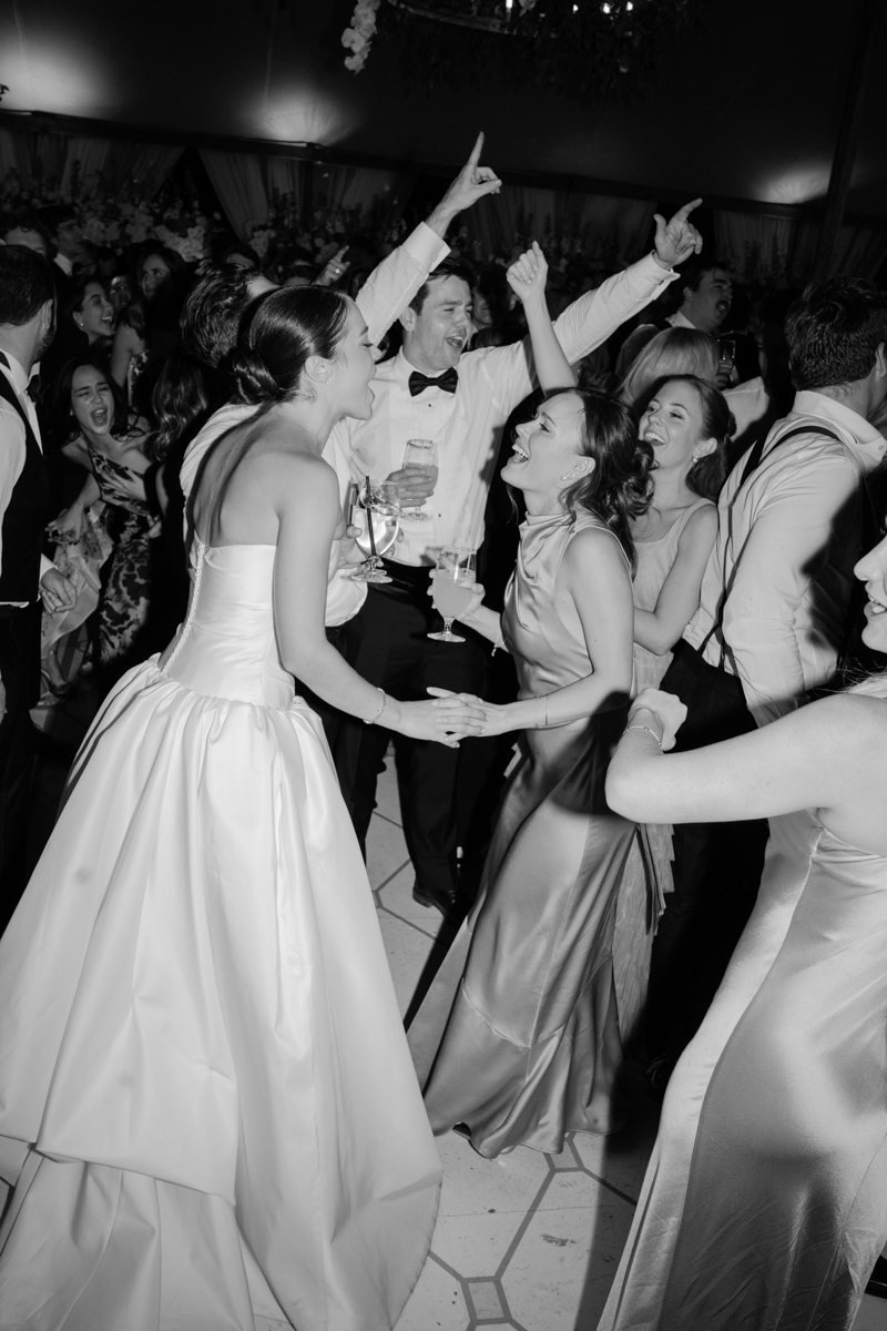 dance floor reception photos