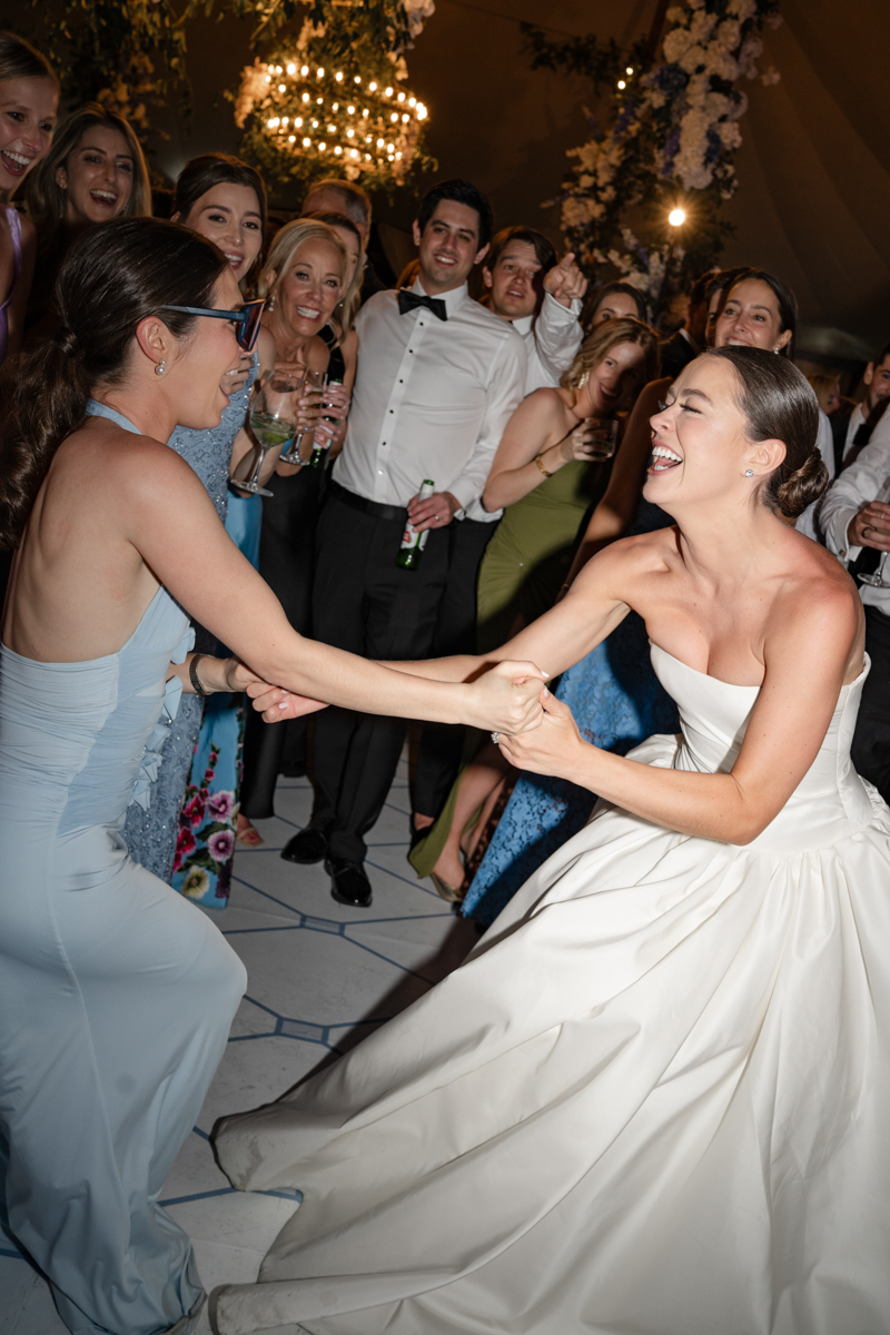 dance floor reception photos