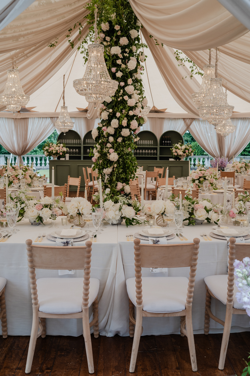 tented wedding at brandegee estate