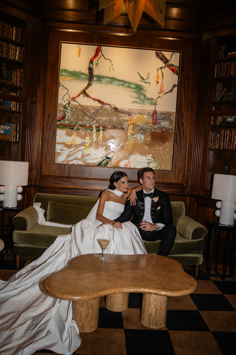 Newport editorial wedding portraits