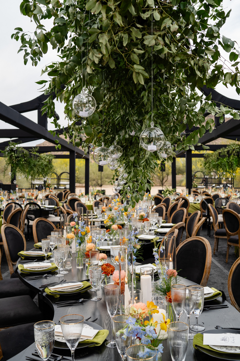 Green and Black NFL Wedding