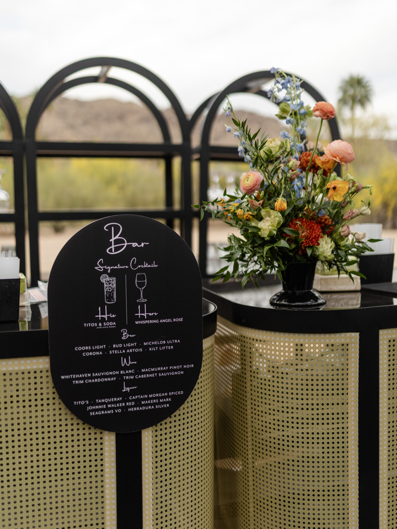Green and Black NFL Wedding