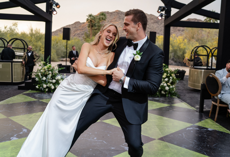 Sam Hubbard Wedding NFL featured on Brides