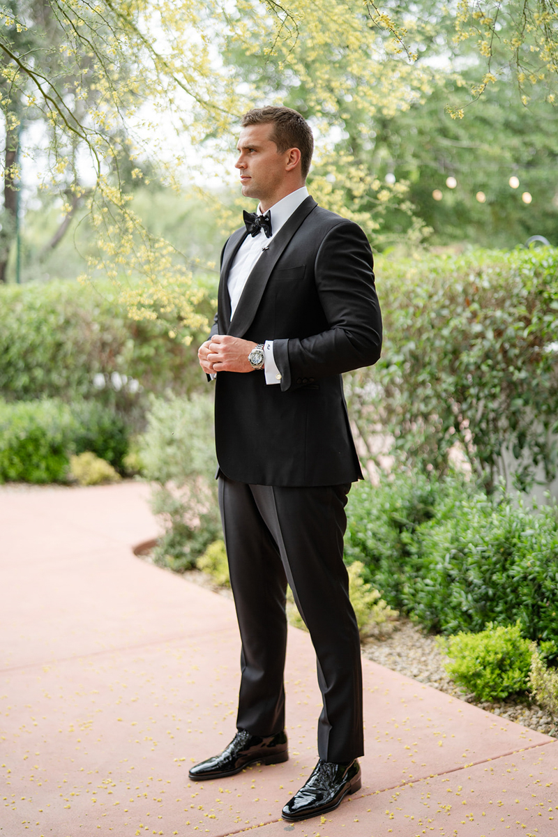 Sam Hubbard Wedding NFL featured on Brides