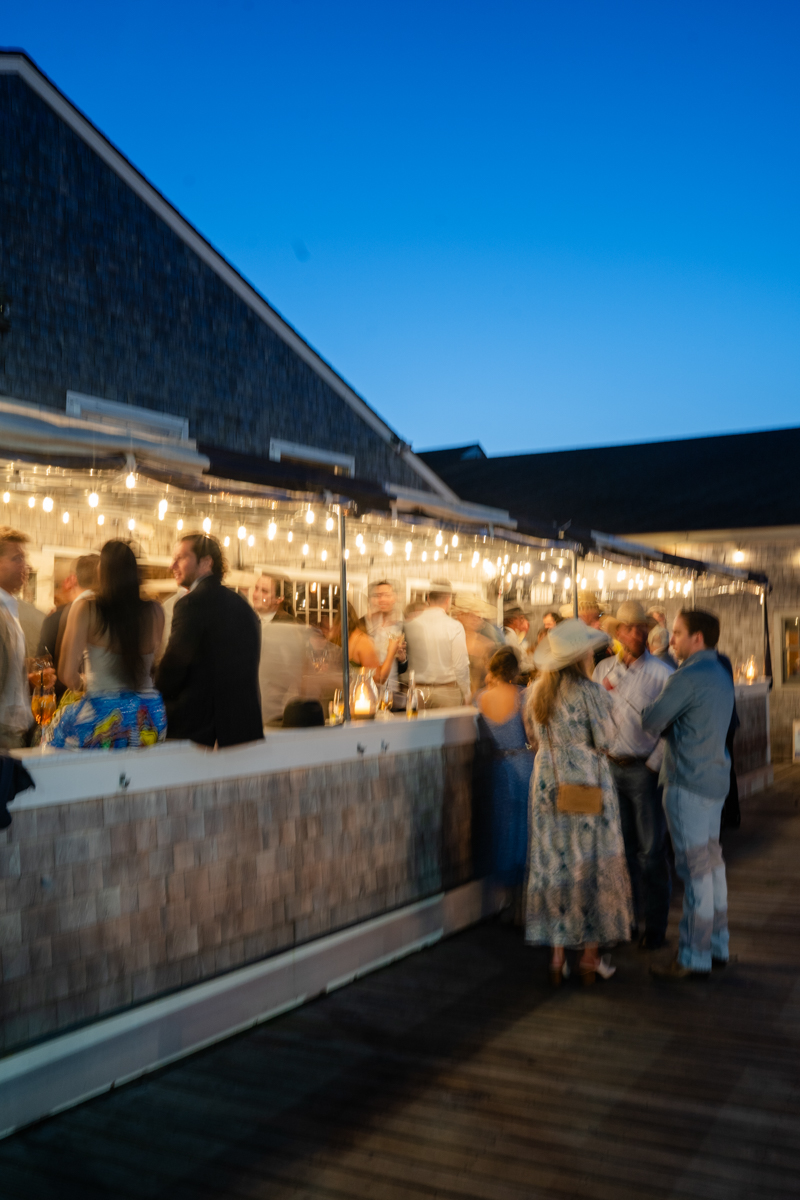 Rehearsal dinner on Nantucket