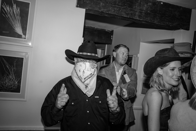 Country themed welcome party on nantucket