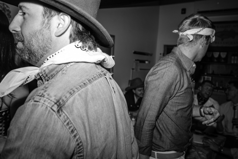 Country themed welcome party on nantucket