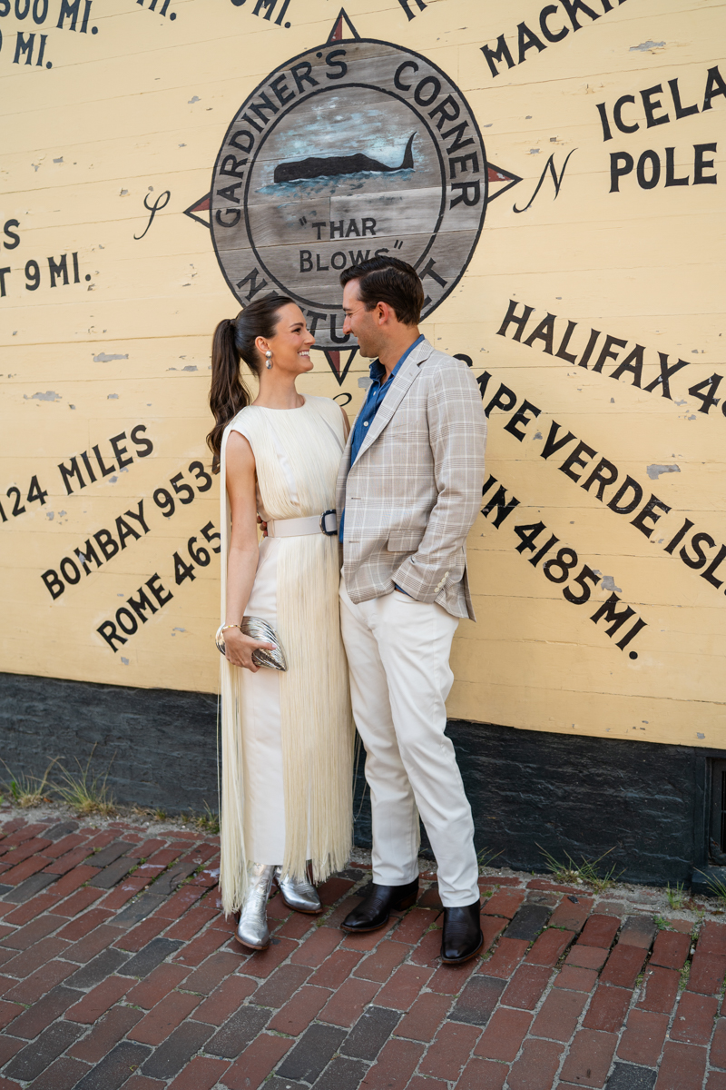 Nantucket rehearsal dinner portraits
