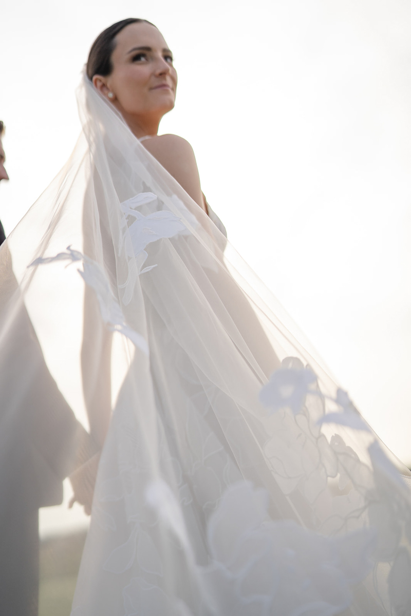 bride and groom portraits at Nantucket Golf Club