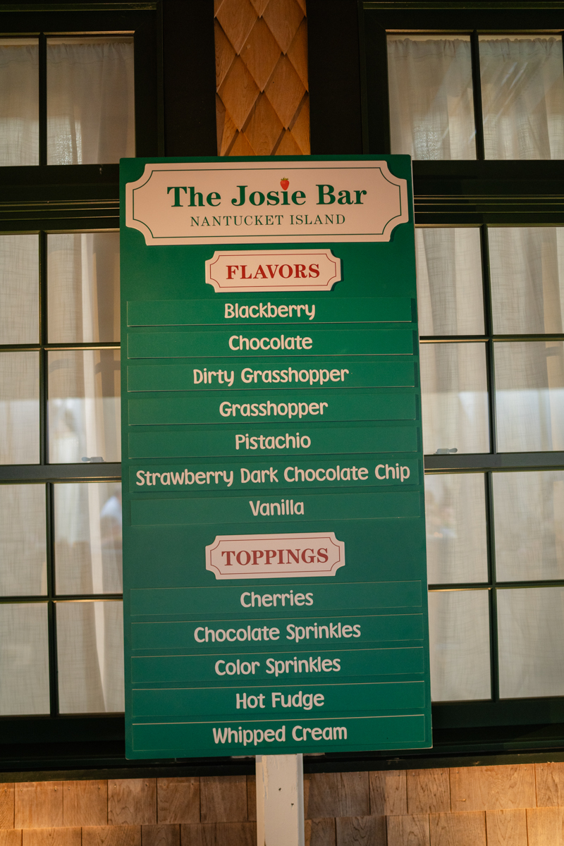 Juice Bar at wedding