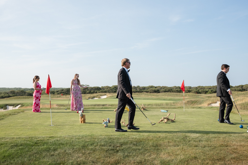chipping games at wedding