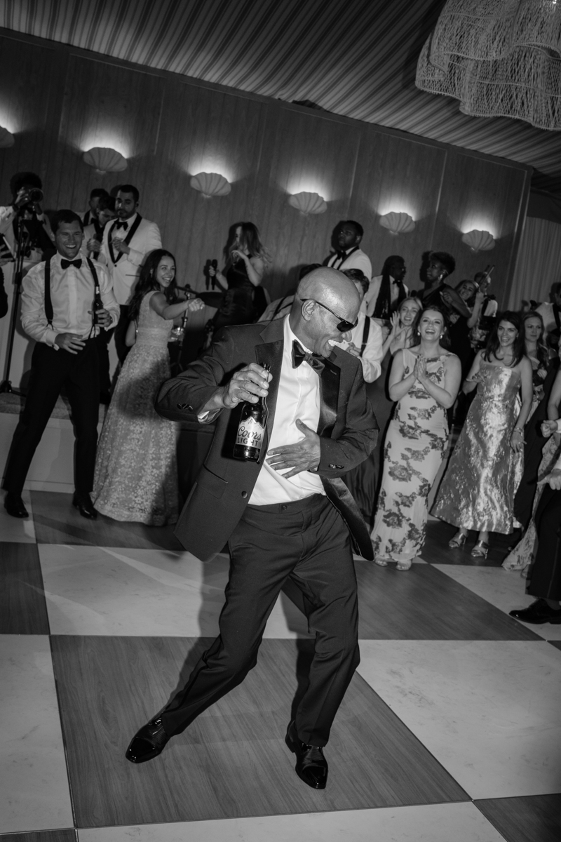 Dancing at wedding