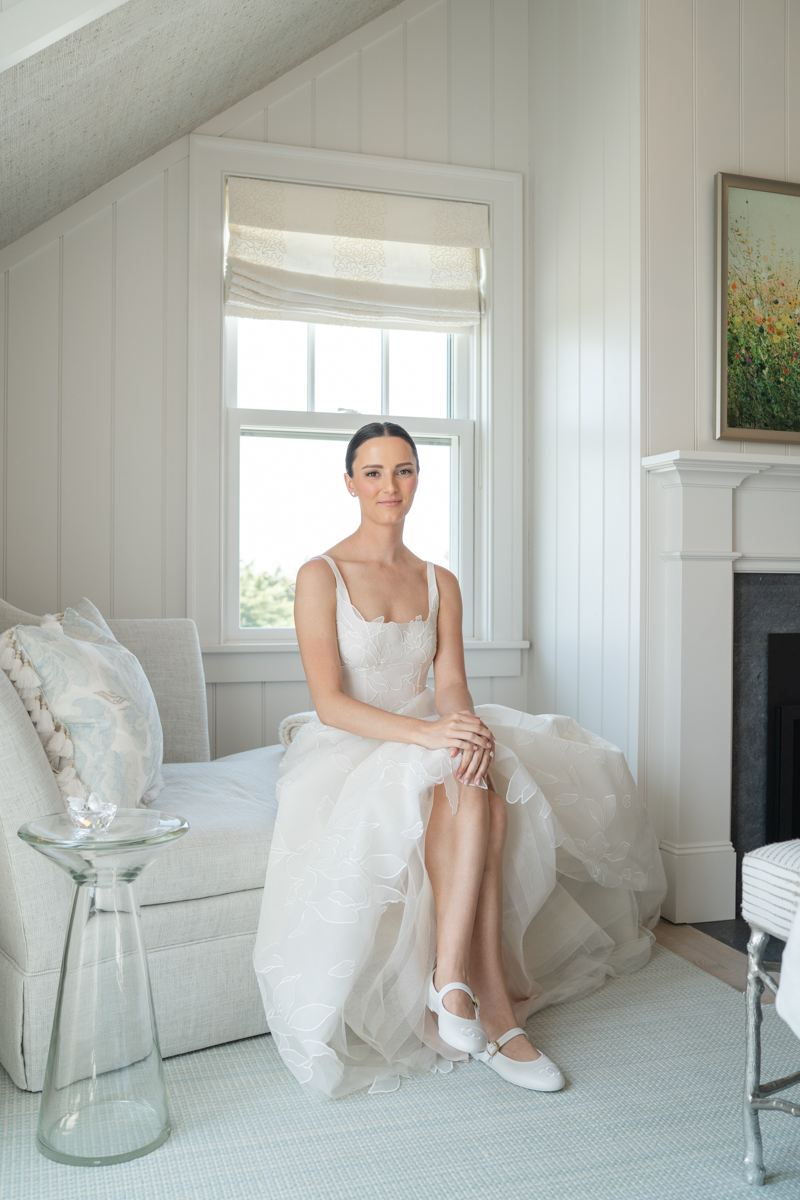 Getting ready portraits of bride