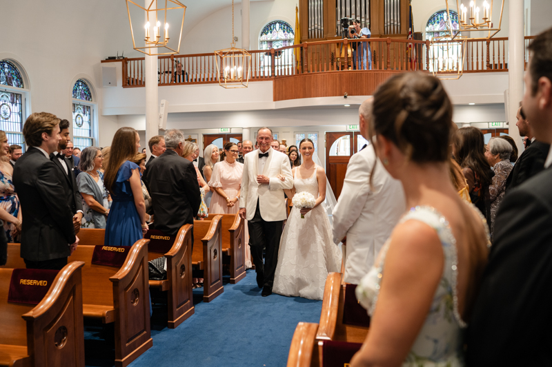 Nantucket wedding ceremony