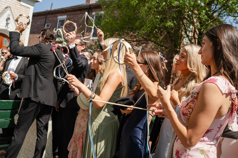 second line nantucket wedding