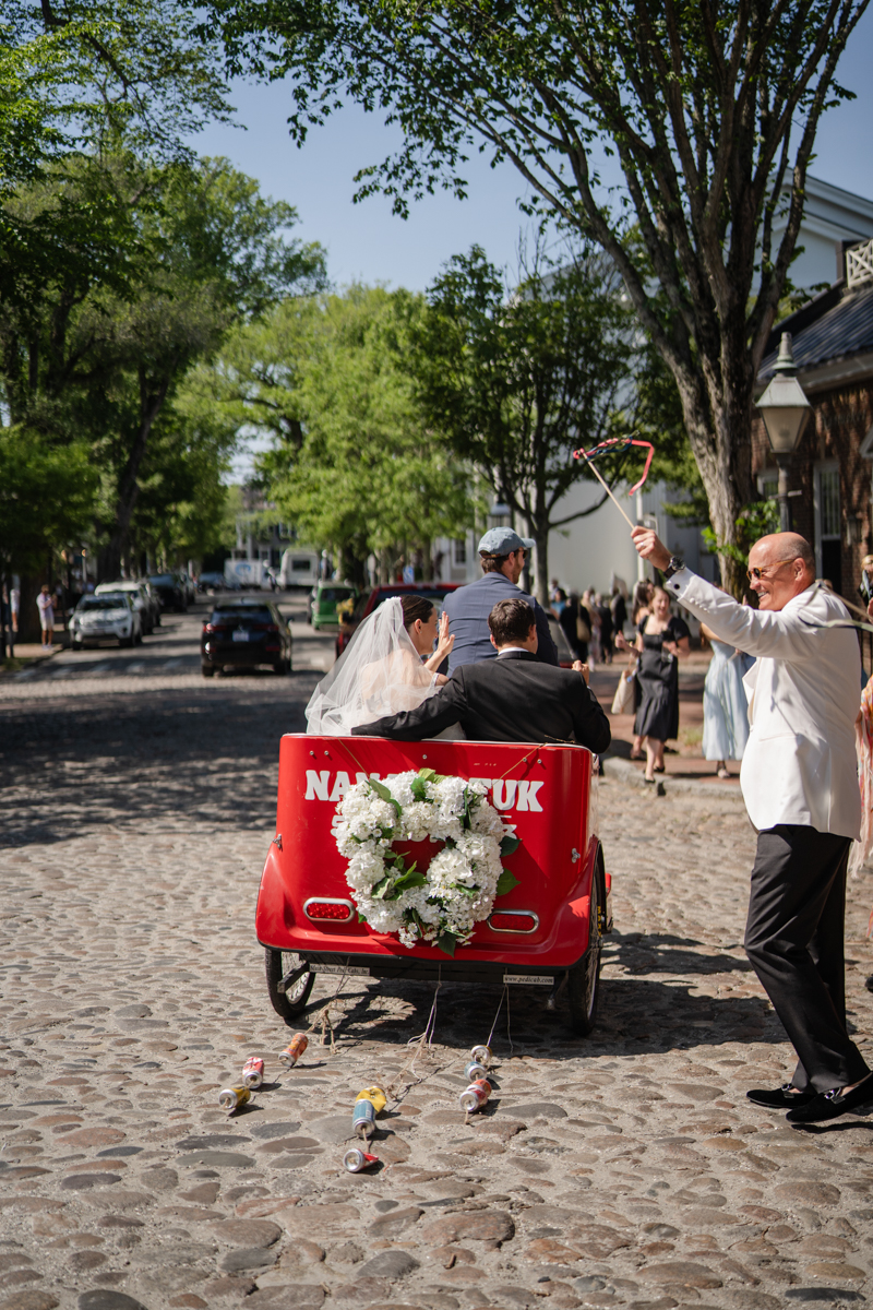 second line nantucket wedding