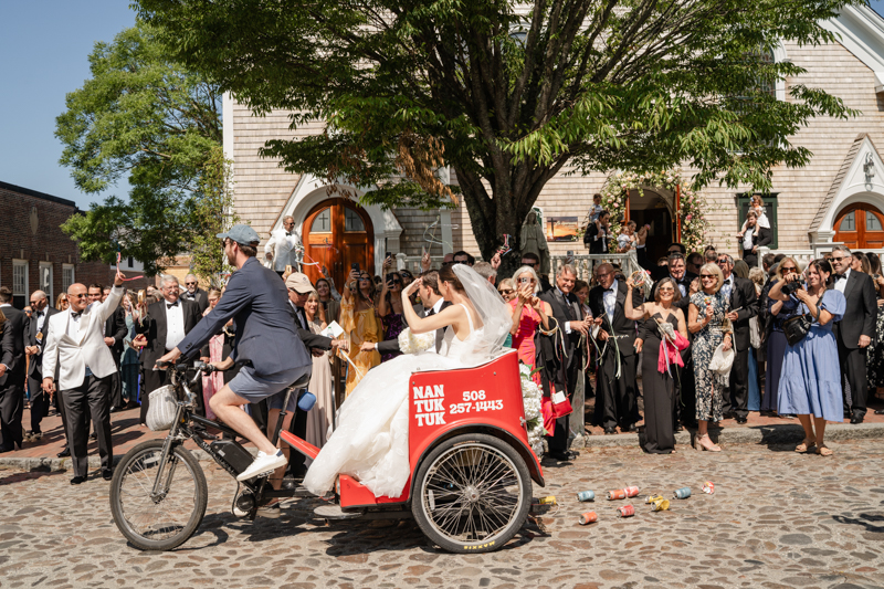 second line nantucket wedding