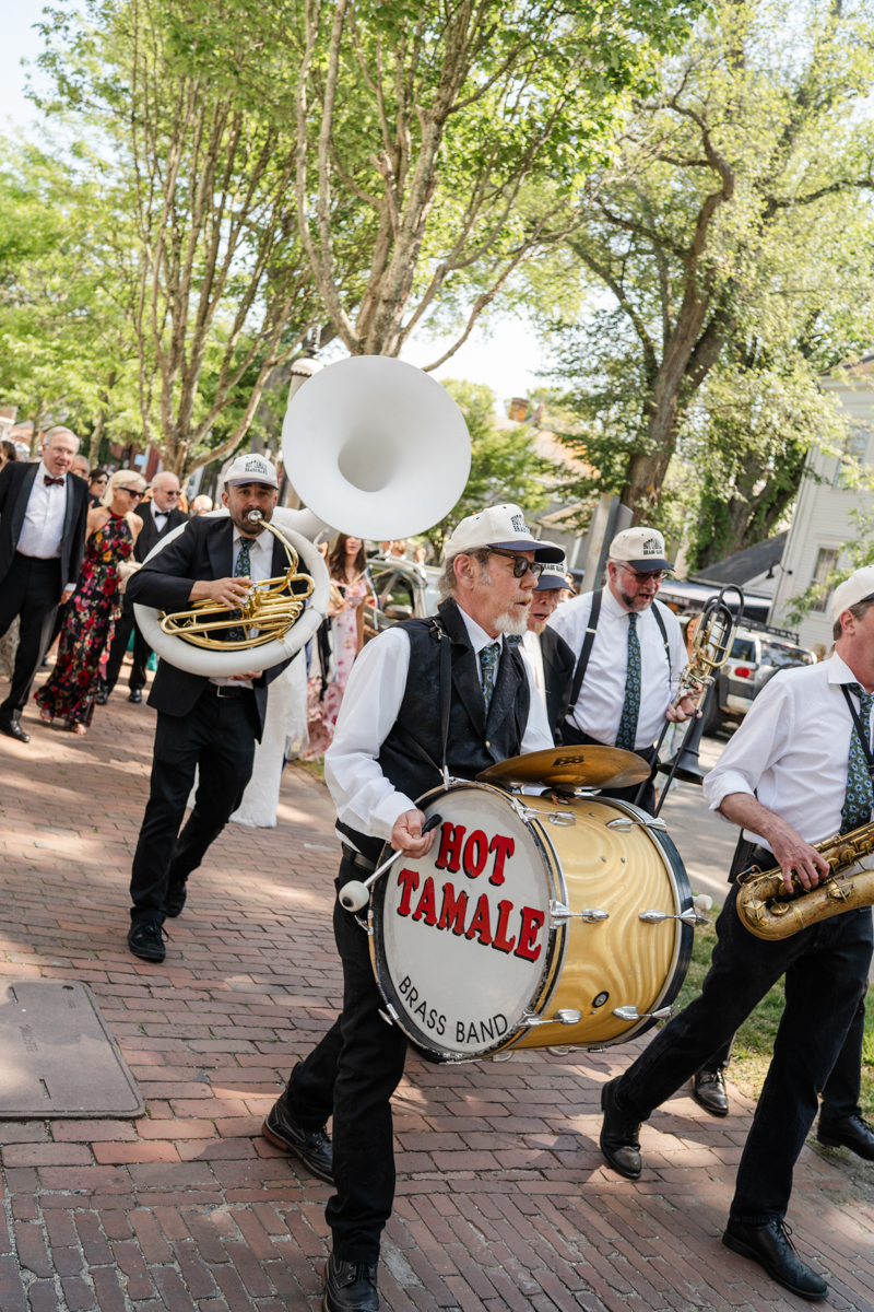 second line nantucket wedding