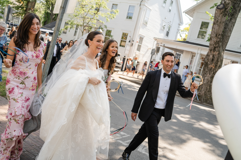 second line nantucket wedding