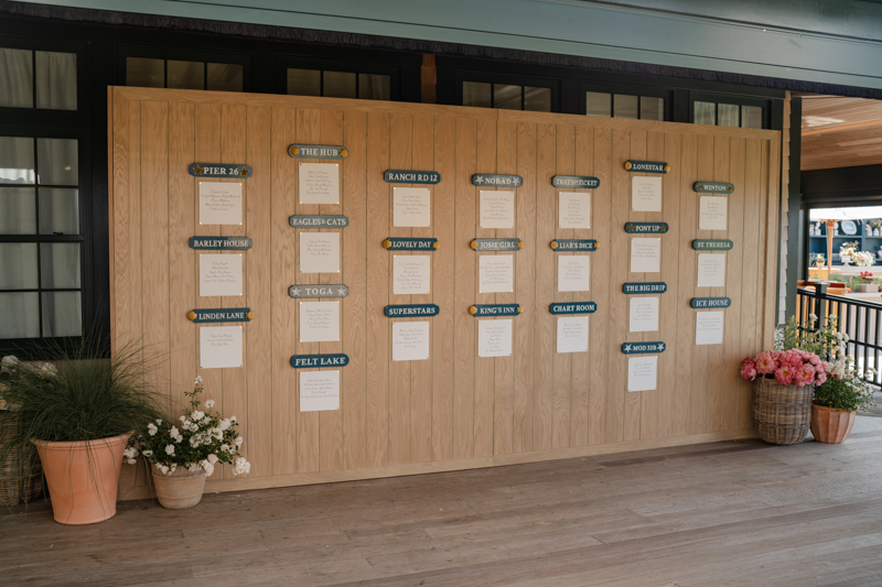 Nantucket wedding design