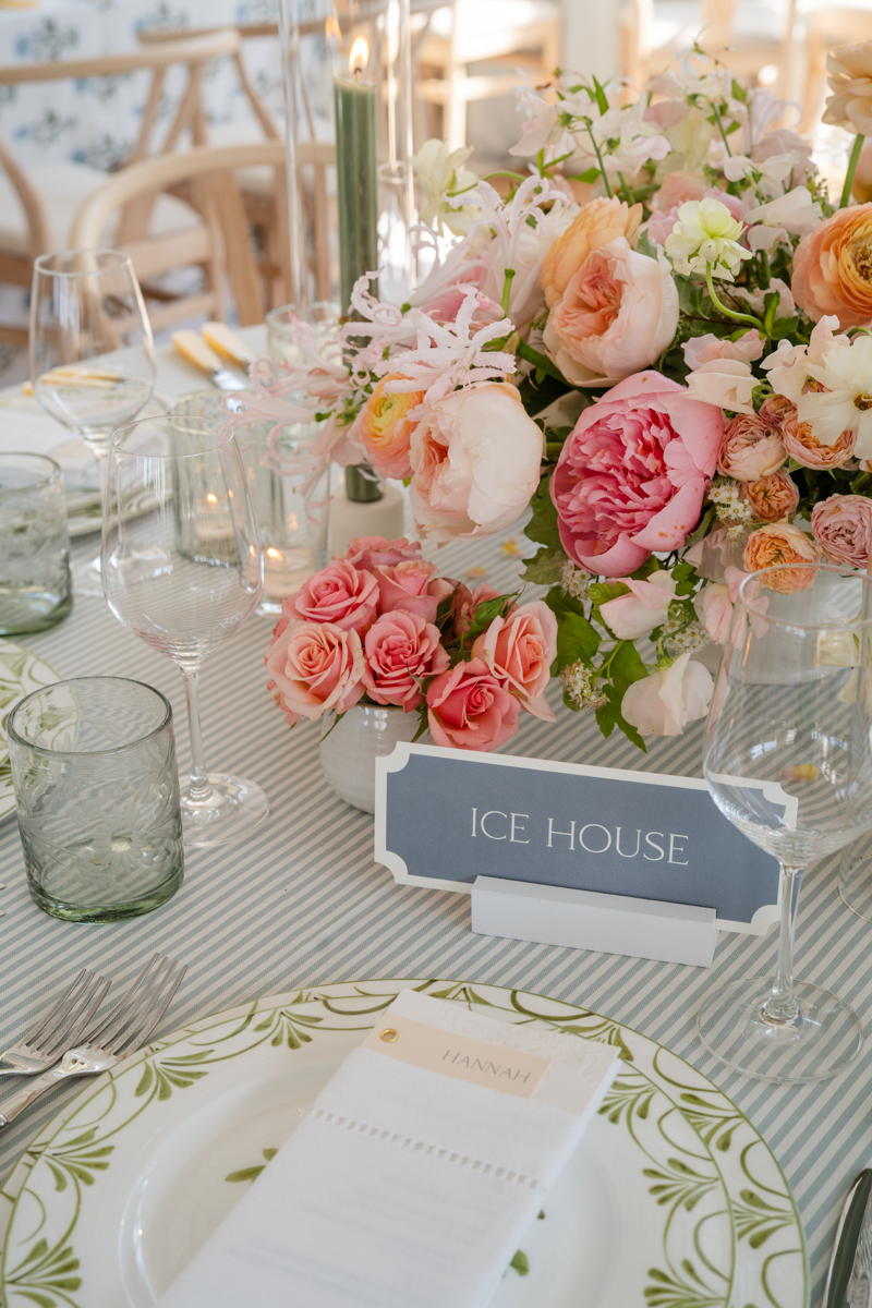 Nantucket wedding design