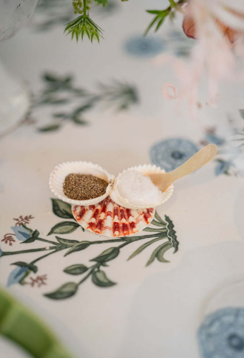 seashell pepper and salt