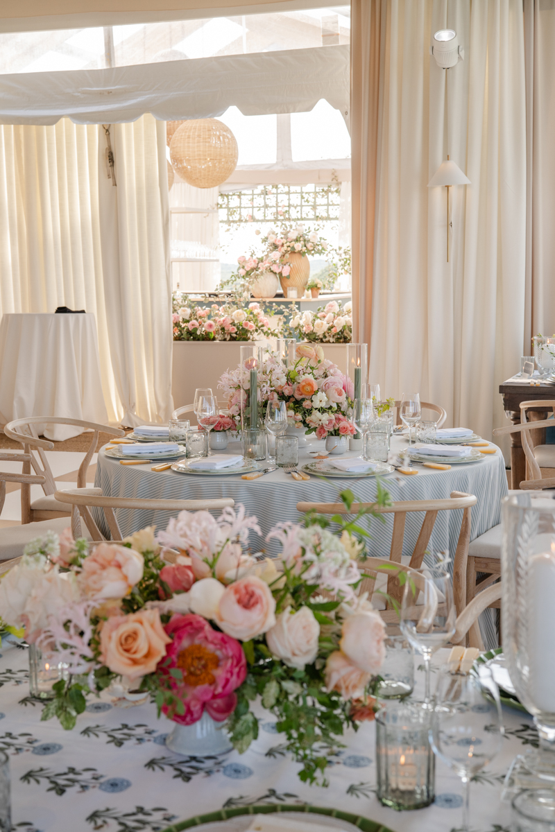 Tented wedding at Nantucket Golf Club