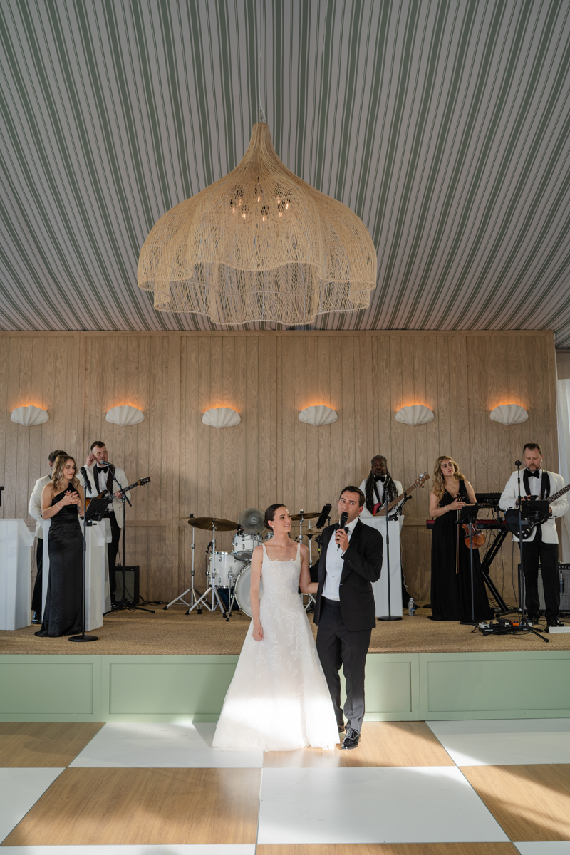 Tented wedding at Nantucket Golf Club